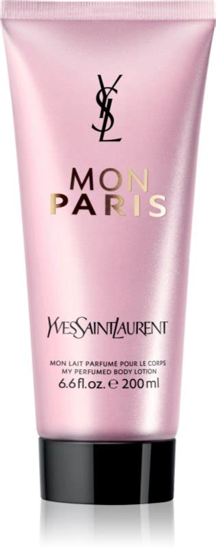 Yves Saint Laurent Mon Paris latte corpo da donna 